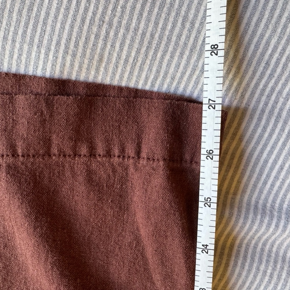 GAP Pull-on Wide Leg Pants with Cream Side Stripes - Picture 10 of 10